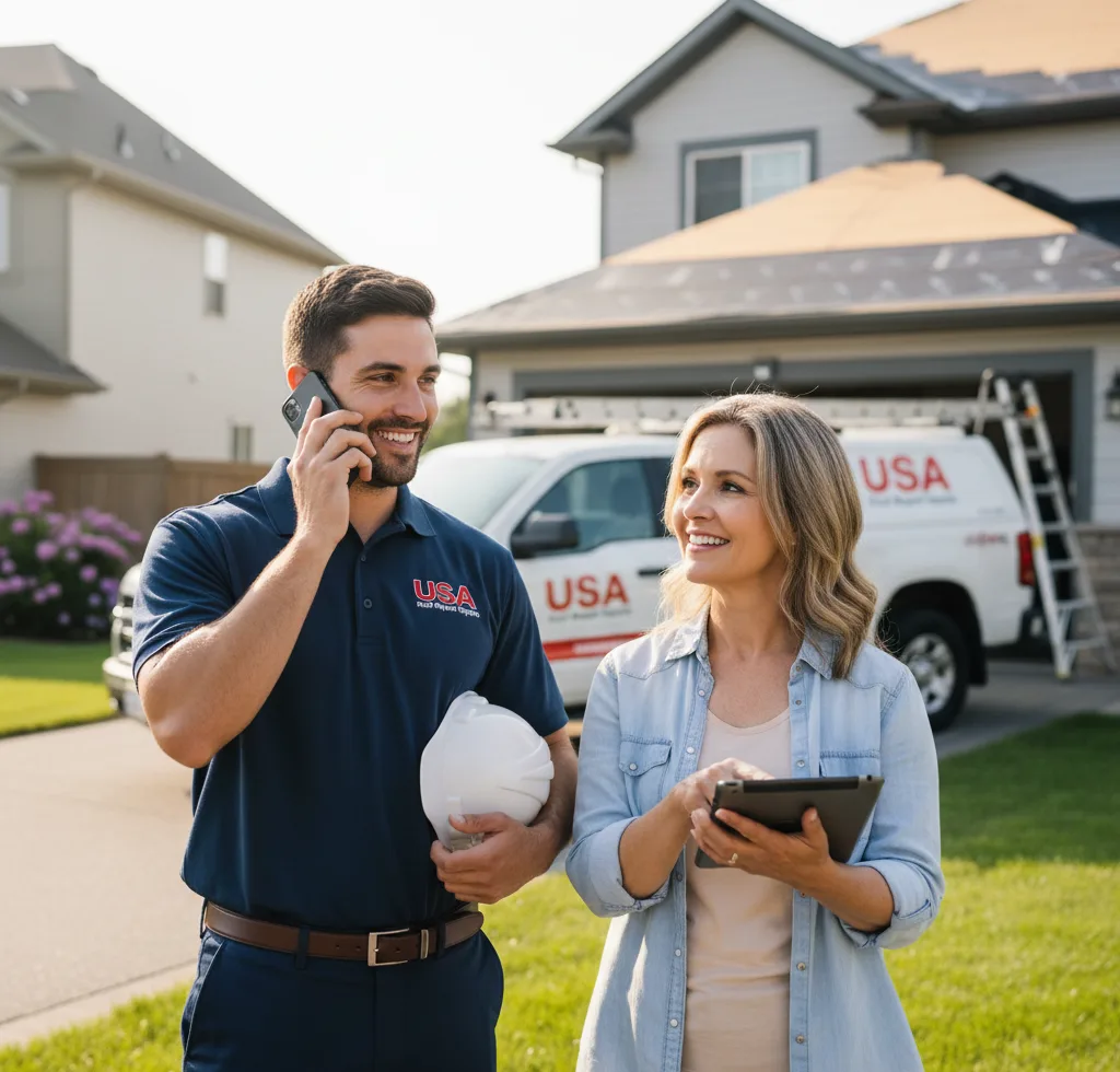 USA Roof Repair Experts customer support in La Pine